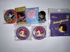 BTS TinyTAN JungKook ピンバッジ 缶バッジ セットのサムネイル
