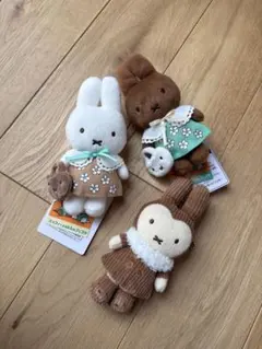 レア　ミッフィー 雑貨フェスタ　マスコットキーチェーン　3個セット メルカリ