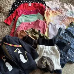 キッズ服セット TシャツとロンT ジャケット他