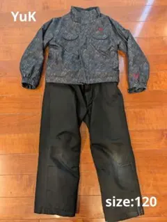 【yuk/ユック】スノーウェア スキーウェア 120cm