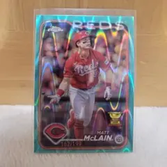 topps chrome MATT McLAIN レッズ　162/199