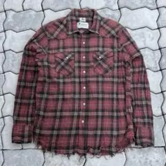 Wrangler × ROYAL PALM オンブレチェック ウエスタンシャツのサムネイル