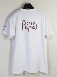 難あり Papas CAFE パパス カフェ 半袖 Tシャツ:M