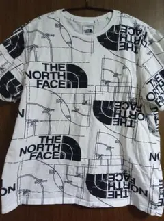 THE NORTH FACE 　Tシャツ　総柄　地図