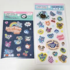 エンジェルブルー　デニムシール　エポキシシール　セット　Seria　セリア