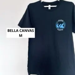 BELLA CANVAS 黒Tシャツ 古着 ロゴプリント かっこいい