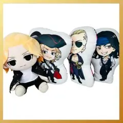 新品BUCK-TICK ぬいぐるみバッチ マスコット4体セット 異空 今井 星野