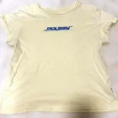 moussy ロゴ Tシャツ 黄色 イエローのサムネイル
