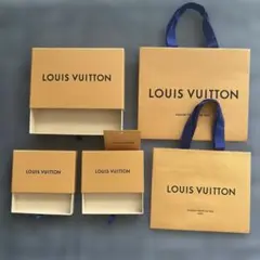 LOUIS VUITTON】 ルイヴィトン 空箱2•ショッパー6【8点セット】 - メルカリ