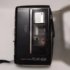 SONY TCM-6DX ソニー CASSETTE-CORDER FlatMic SONY TCM-6DX ソニー CASSETTE-CORDER FlatMic - メルカリ