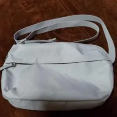 MUJI グレー ショルダーバッグ