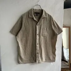 90S Banana Republic ボタニカル オープンカラーシャツ Mのサムネイル