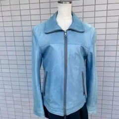 う*様 BG コムサイズム レザー ジャケット ライダースジャケット M