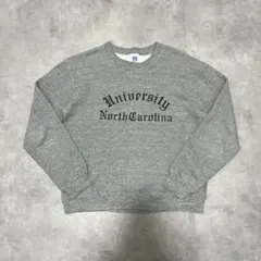 90s ラッセル USA製 スウェット オールドイングリッシュ ノースカロライナ