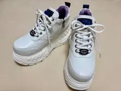 新品24.5cm　ヨースケ　YOSUKE　レディース　厚底スニーカー