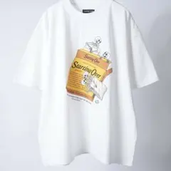 Starting Over グラフィックプリント半袖Tシャツ L