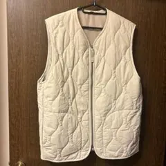 アイボリー キルティング ノースリーブベストのサムネイル