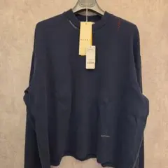 マルニ 24ss オーガニックコットン ハリントンジャケット ロゴパッチ
