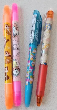 ディズニー ペン４本セット