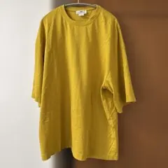 ZARA MAN EDITION ザラ オーバーサイズTシャツ 黄色 XL