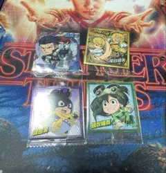 ヒロアカ　ウエハースシール　4枚セット