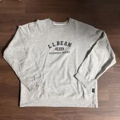 L.L.Bean クルーネック スウェット グレー 1912 ロゴのサムネイル
