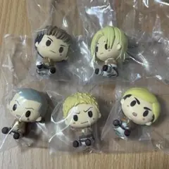 進撃の巨人　一番くじ　G賞　ちょこのっこフィギュア　5体まとめ売り