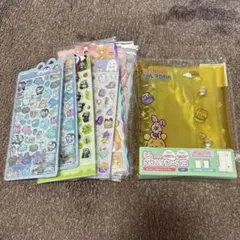 ボンボンドロップシール シールセット 7個(開封済有) 2WAYシール帳