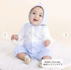 SLAP SLIP BABY 2WAYロンパース&帽子セット　タグ付き新品未使用のサムネイル