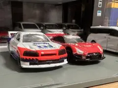 トミカ　日産スカイライン　GTR R34 R35 レーシングカー　セット　まとめ