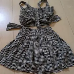 by loveitチェック セットアップ130cmのサムネイル