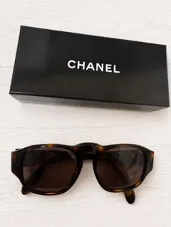 鑑定済み本物CHANEL シャネル ヴィンテージ サングラス べっ甲 ココマーク