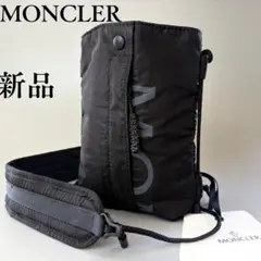 新品 未使用 モンクレール MONCLER ショルダーバッグ ボディバッグ 黒