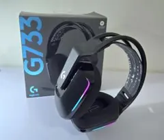 Logicool G733 ワイヤレス ゲーミングヘッドフォン 美品のサムネイル