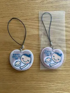 マタニティマーク　ストラップ2個セット