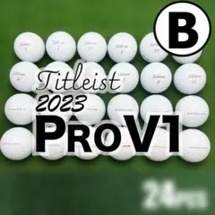 【B41】Titleist PROV1 2023年 白 ロストボール　24球のサムネイル