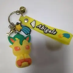 リーフィア キーホルダー Abigale 鈴付き イエロー