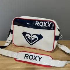 ROXY ロキシー エナメルバッグ ショルダーバッグ スポーツバッグ 白のサムネイル