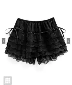 GRLレースリボンペチコートショートパンツask127 レースショートパンツ