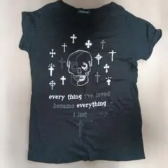 HEAVEN AND EARTH ブラック Tシャツのサムネイル