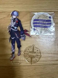 プロセカ セカライ4th 青柳冬弥 アクリルスタンド 缶バッジセット