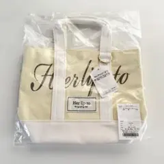 未開封】Her lip to ルミネ新宿限定トートバッグ イエロー ホワイト