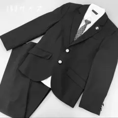 男の子 フォーマルスーツ 150サイズ 卒業式 入学式 4点セット ブラック