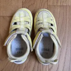 イフミー イエロー サンダル 17.0