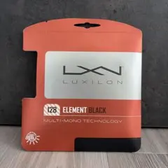 ルキシロン LUXILON テニスガット　エレメント ブラック 128