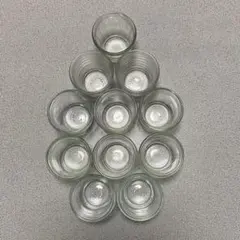 モロゾフ　ガラス製コップ　11個セット