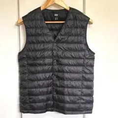ユニクロ ウルトラライトダウンベスト Sサイズ メンズ 保存袋付き