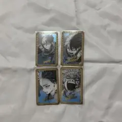 《新品》 ヒロアカ 原画展 箔押しクリアカード 轟 4種セット 全種