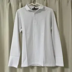 ⭐︎値下げ交渉OK⭐︎DESCENTE GOLF 長袖　ホワイト クリーニング済のサムネイル