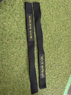 GOLD'S GYM リストラップ パワーグリップ ブラックのサムネイル